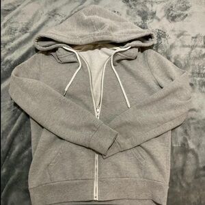 Grey Zip-up Hoodie